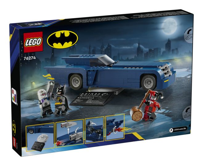 Batman™ im Batmobil™ vs. Harley Quinn™ und Mr. Freeze™ 