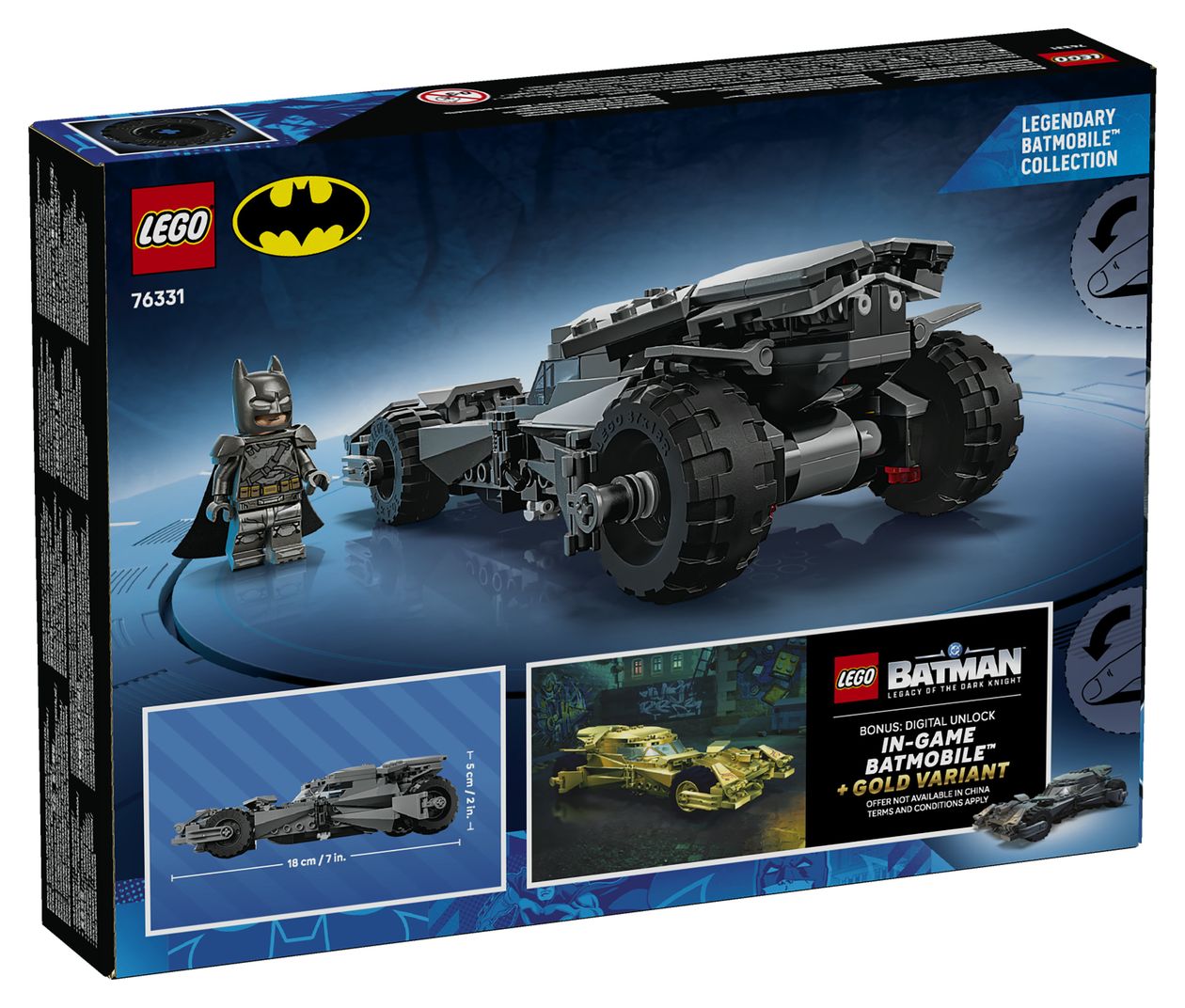 Batman vs. Superman: Batmobil 