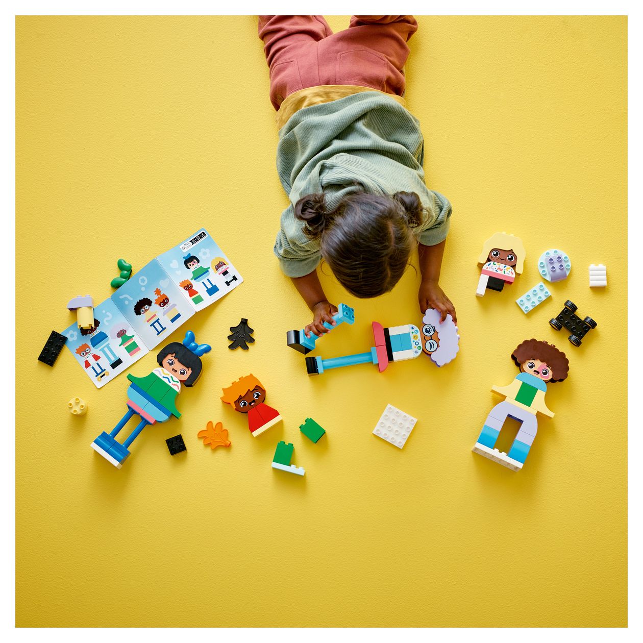 Baubare Menschen mit großen Gefühlen 