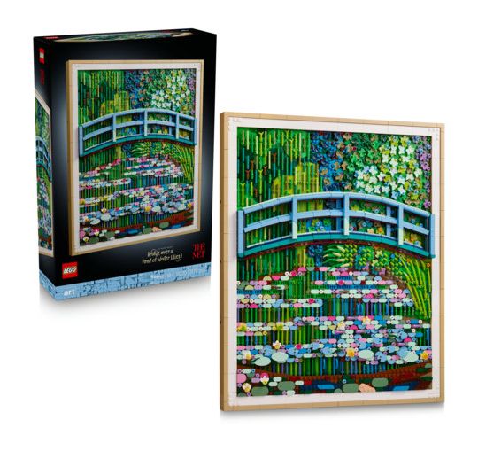 Claude Monet – Brücke über einen Seerosenteich 