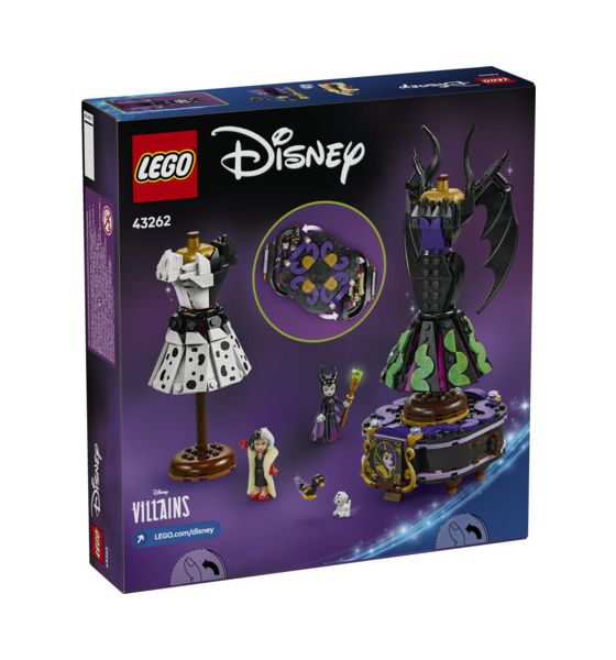 Die Kleider von Malefiz und Cruella De Vil 