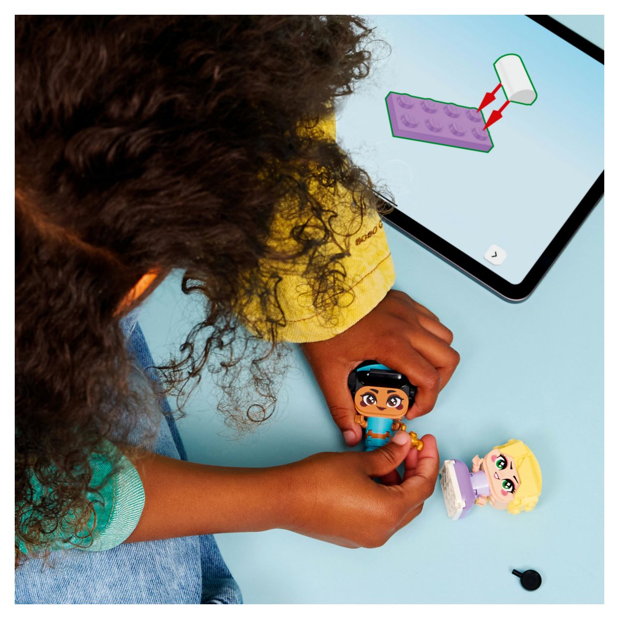 Die Mini-Prinzessinnen Jasmin und Rapunzel 