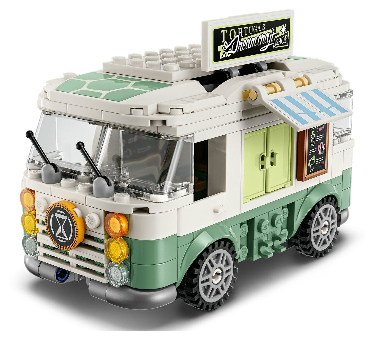 DREAMZzz Mrs. Castillos Schildkrötenbus Bauset 434 Stück(e)  (Mehrfarbig) 