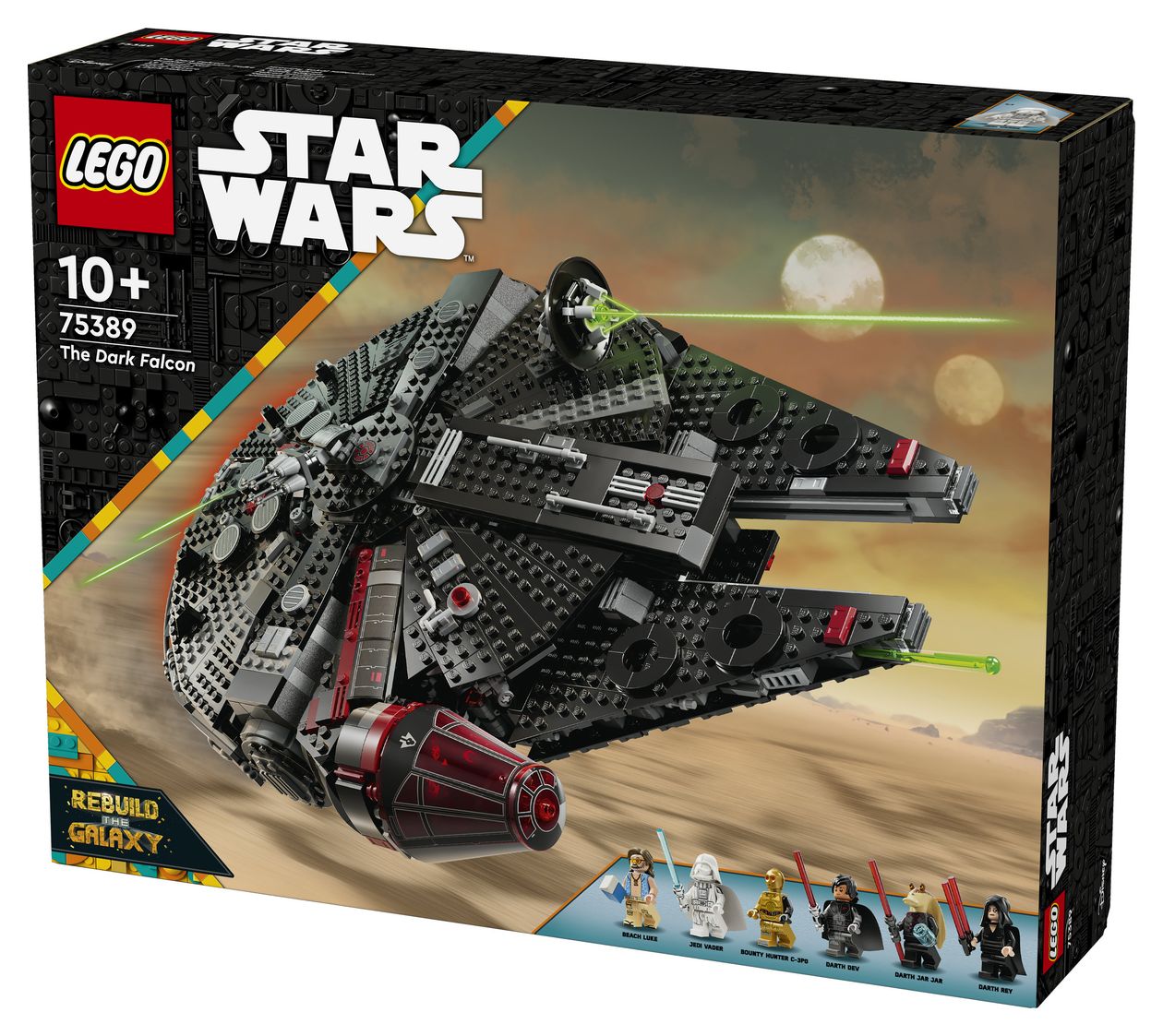 Dunkler Millennium Falke 