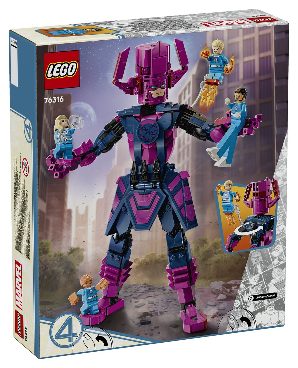 Fantastic Four vs. Galactus Baufigur 