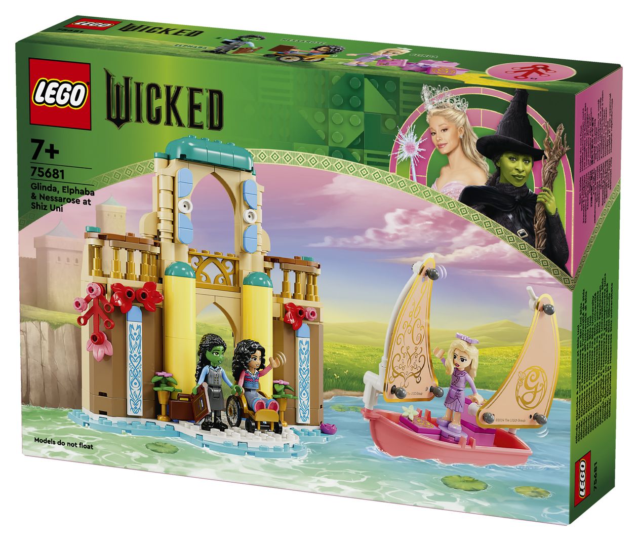 Glinda, Elphaba und Nessarose an der Universität Shiz 