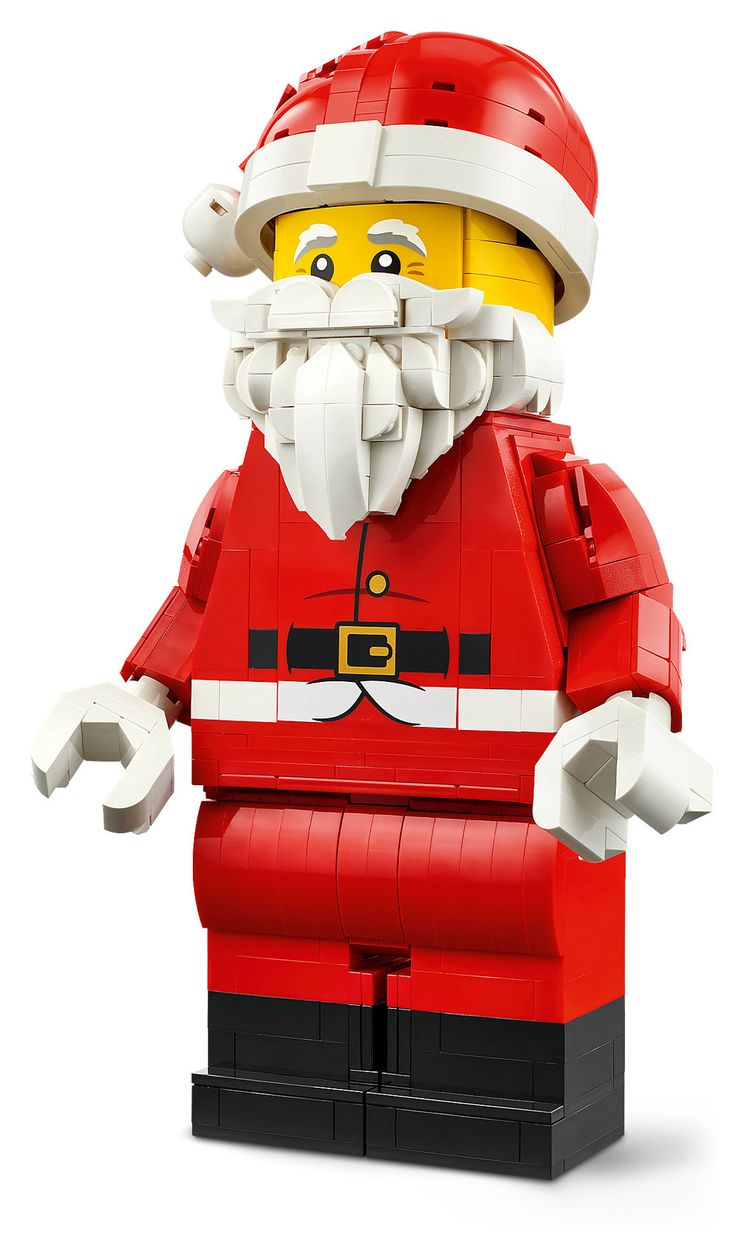 Große Weihnachtsmann-Minifigur 