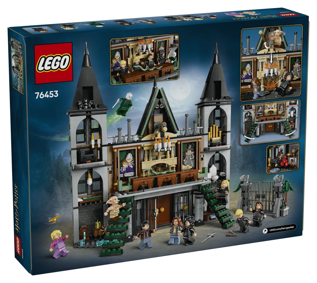 Harry Potter Landsitz der Familie Malfoy Bauset 1601 Teile  (Mehrfarbig) 