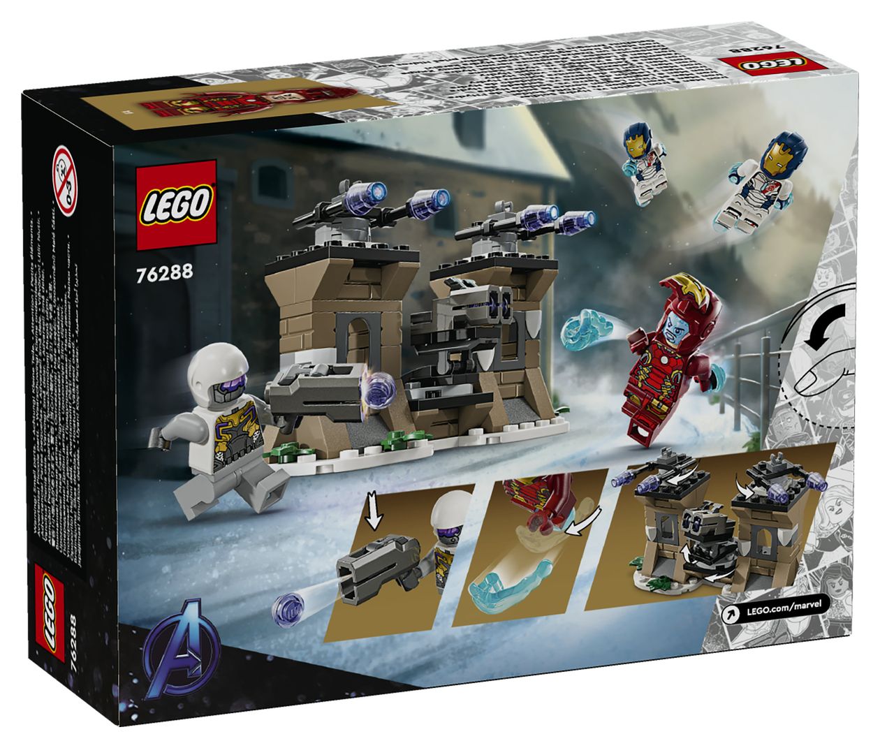 Iron Man & Iron Legion vs. HYDRA-Soldat 