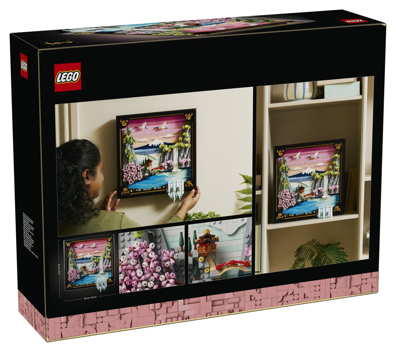 Japanische Kirschblütenlandschaft 