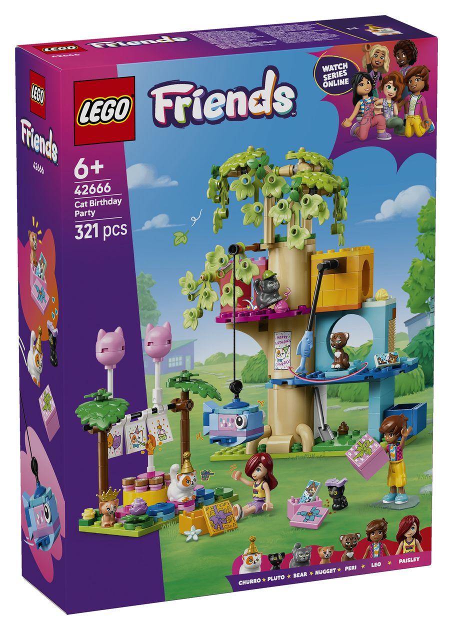 Katzengeburtstagsparty & Baumhaus 