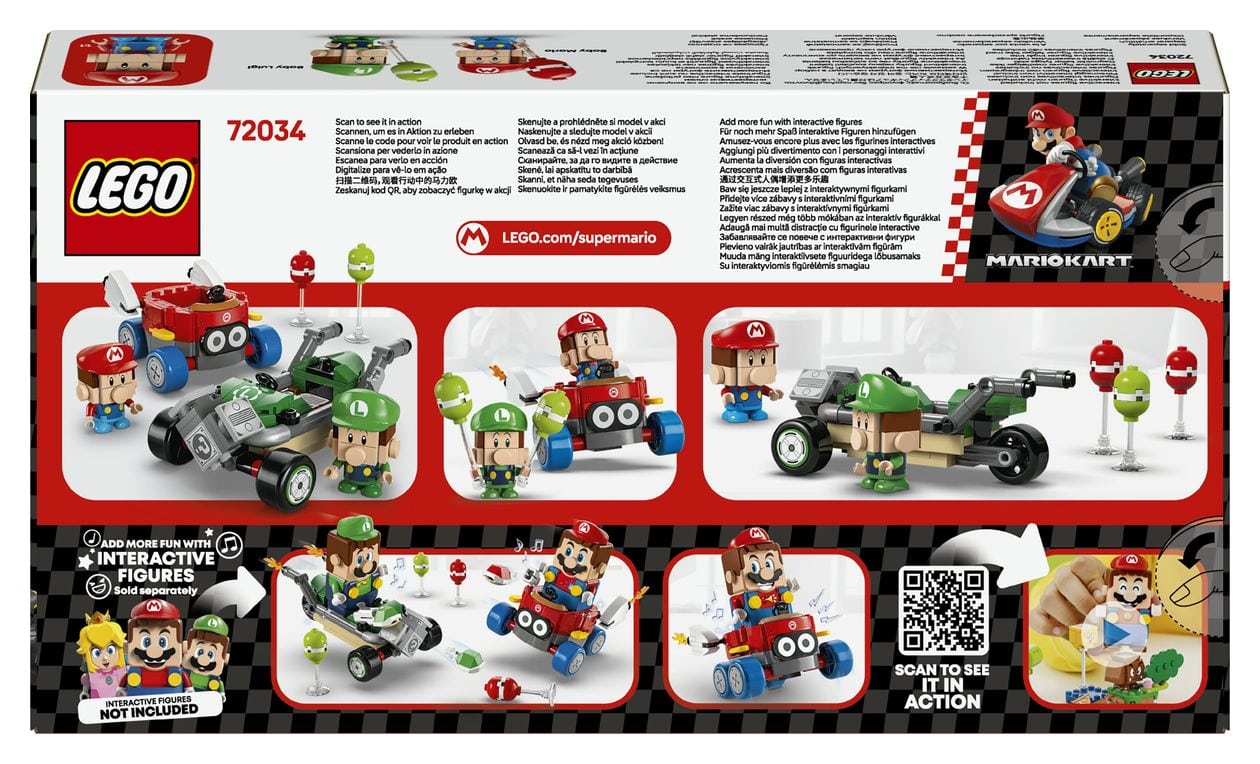 Mario KartTM – Baby Mario vs. Baby Luigi 
