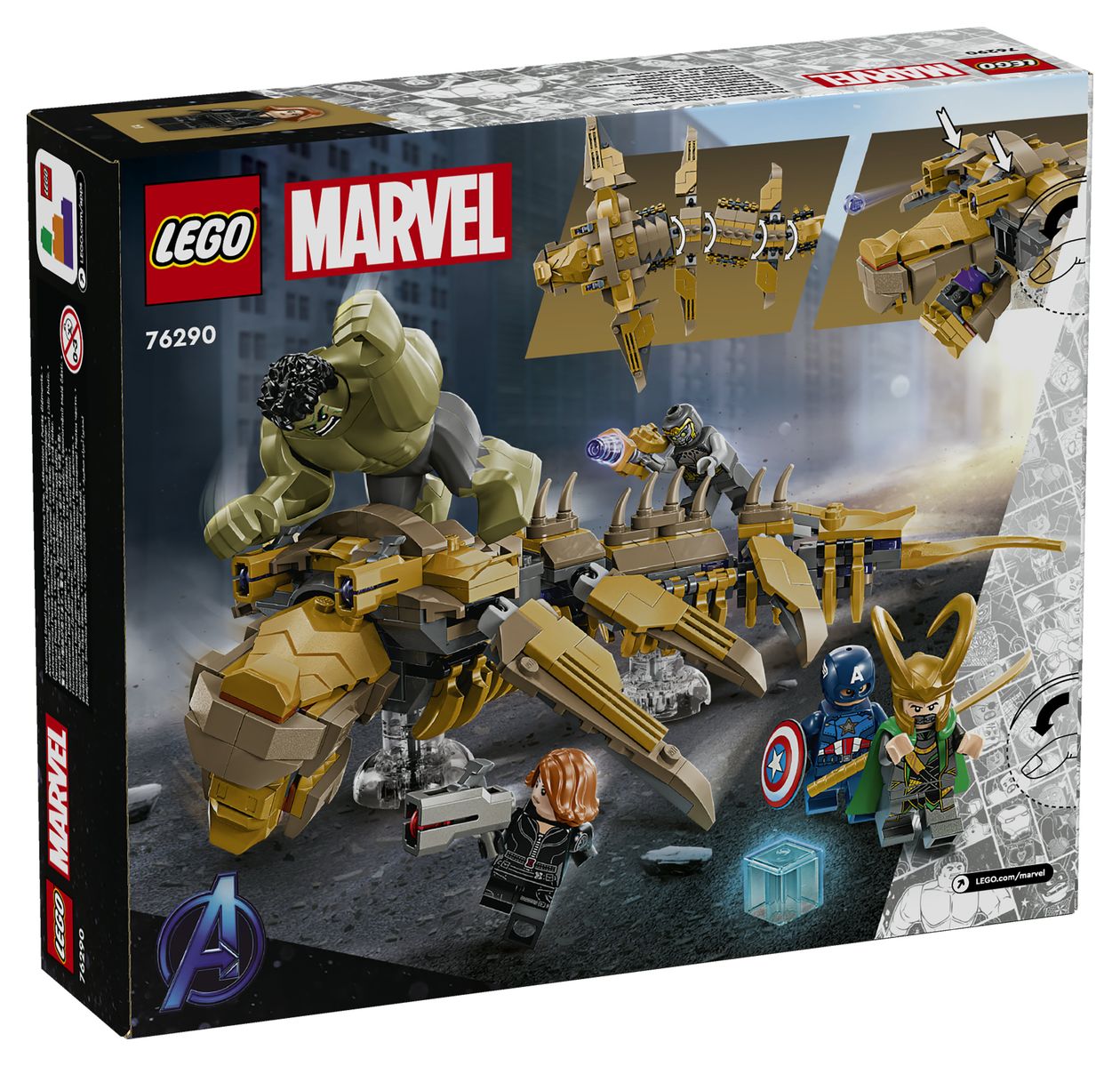 Marvel Avengers vs. Leviathan Bauset 347 Teile  (Mehrfarbig) 