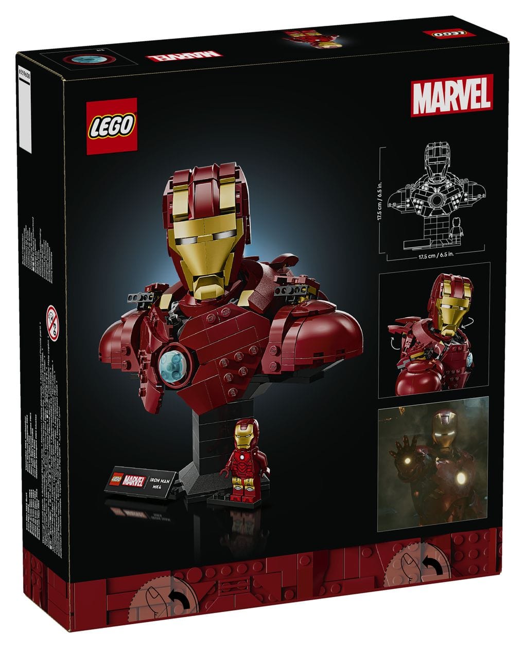 Marvel Iron Man MK4 Bauset 436 Teile  (Mehrfarbig) 