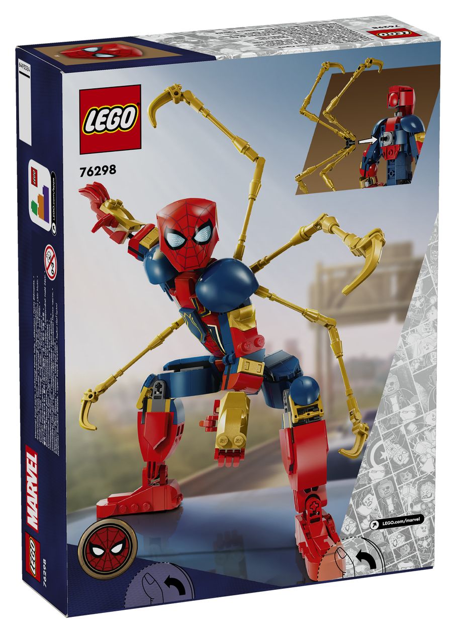 Marvel Iron Spider-Man Baufigur 303 Teile  (Mehrfarbig) 