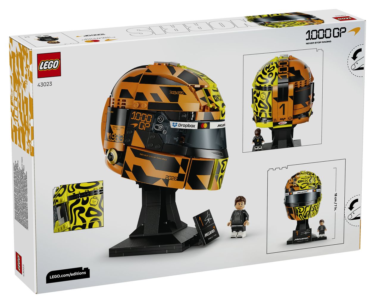 McLaren Mastercard F1® Team Lando Norris’ Helm 