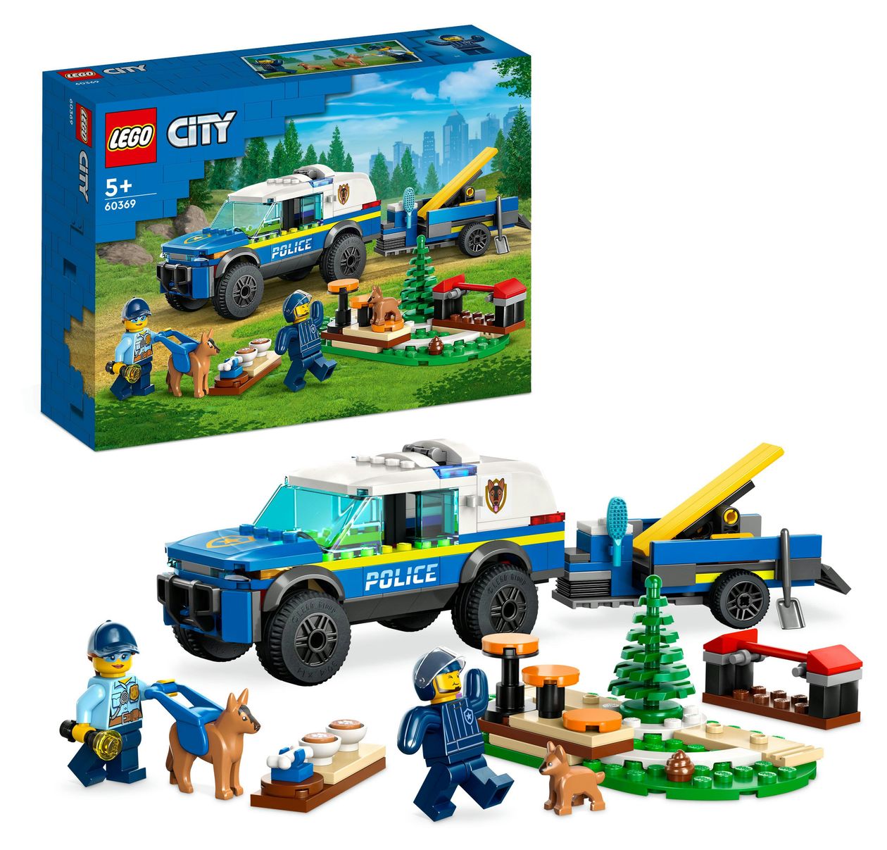 Mobiles Polizeihunde-Training 