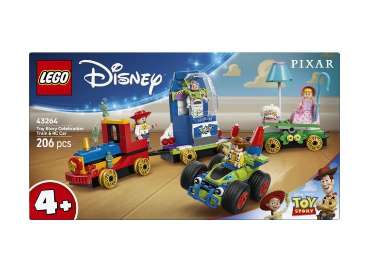 Partyzug und das Auto RC aus Toy Story 