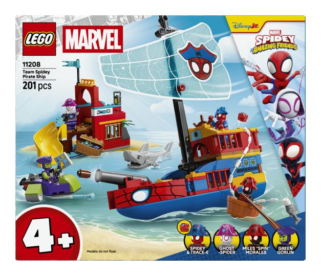 Piratenschiff von Spideys Team 