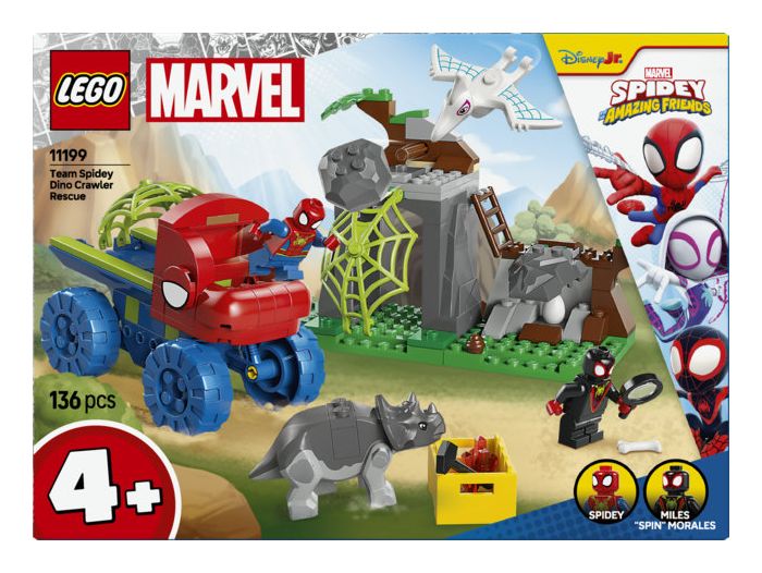 Spideys Team auf Rettungsmission im Dino-Truck 