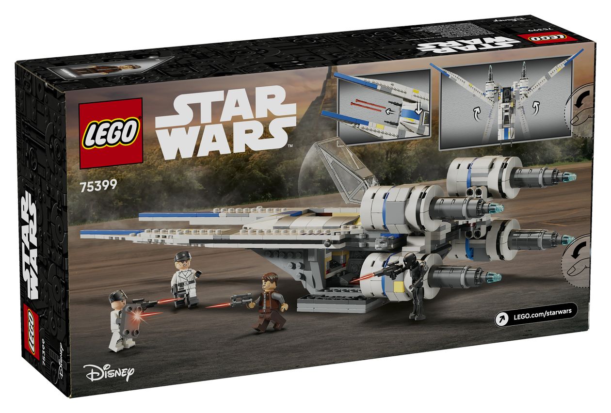 Star Wars Rebel U-Wing Starfighter Bauset 594 Teile  (Mehrfarbig) 
