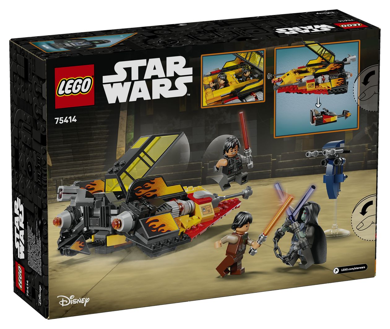 Star Wars The Force Burner Snowspeeder Bauset 349 Teile  (Mehrfarbig) 