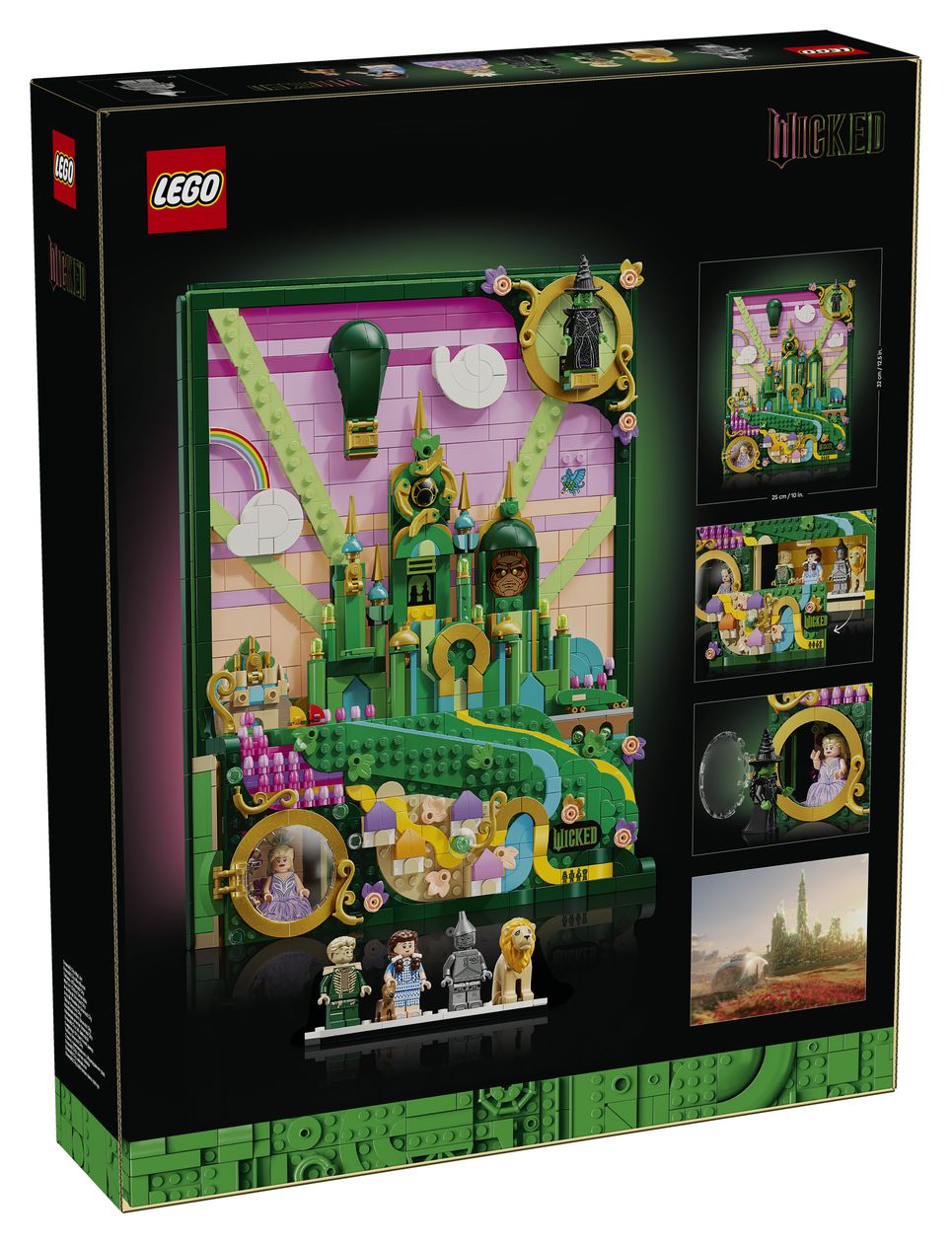 Wicked Emerald City Wandkunst Bauset 1518 Teile  (Mehrfarbig) 