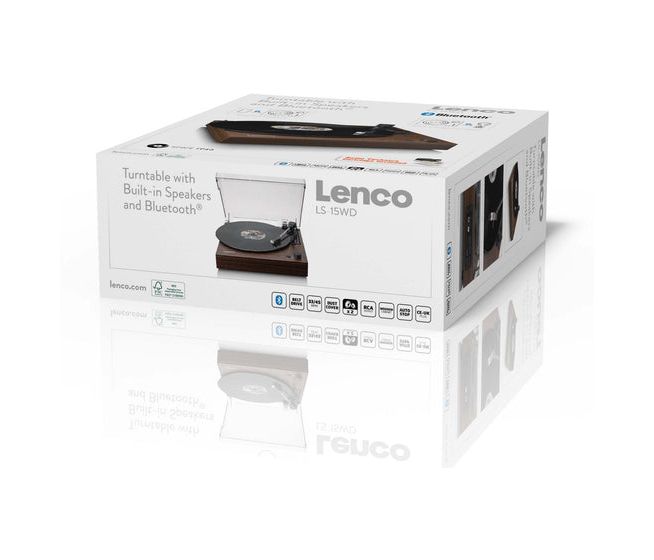 LS-15WD Audio-Plattenspieler mit Riemenantrieb  (Holz) 