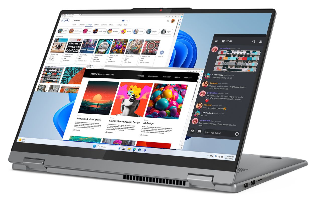 IdeaPad 5 2-in-1 16AHP9 WUXGA Notebook 40,6 cm (16 Zoll) 1920 x 1200 Pixel 16 GB Ram 1 TB SSD Windows 11 Home AMD Ryzen 5 max. 5 GHz intern  (Grau) 