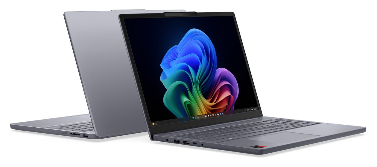 IdeaPad Slim 3 15Q8X10 Copilot+ WUXGA Notebook 38,9 cm (15.3 Zoll) 1920 x 1200 Pixel 1 TB SSD Windows 11 Home Qualcomm Snapdragon max. 3 GHz  (Grau) 