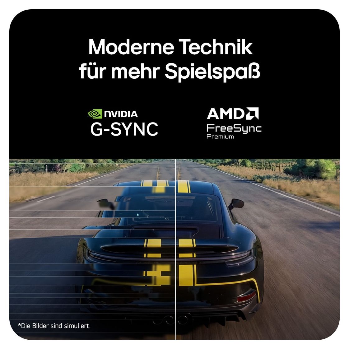 27GM950B-B.AEU Monitor 68,6 cm (27 Zoll) 16:9 1 ms 750 cd/m²  (Schwarz) 