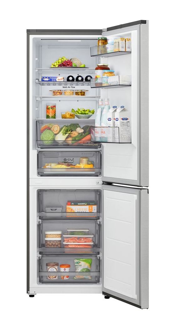 GBBS312BPY 220 l / 113 l Kühl-Gefrierkombi freistehend 135 kWh Jahr  (Grau) 