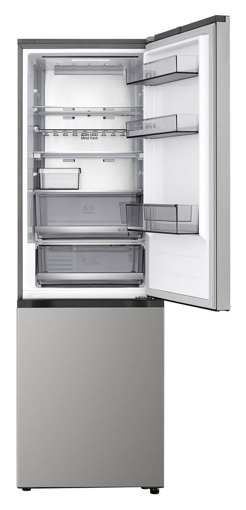 GBBS514AMB 220 l / 113 l Kühl-Gefrierkombi freistehend NoFrost 108 kWh Jahr  (Edelstahl) 