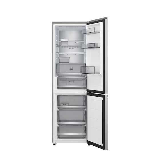 GBBS716AMB 220 l / 113 l Kühl-Gefrierkombi freistehend NoFrost 108 kWh Jahr  (Metallisch) 