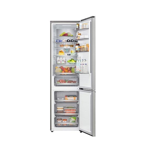 GBBS726BPY 262 l / 113 l Kühl-Gefrierkombi freistehend NoFrost 139 kWh Jahr  (Silber) 