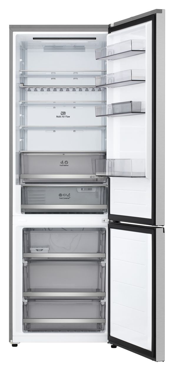GBBW322CPY 326 l / 139 l Kühl-Gefrierkombi freistehend NoFrost 191 kWh Jahr  (Silber) 