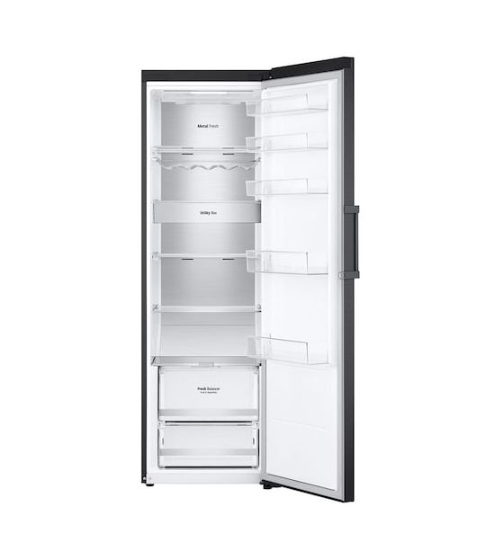 GLM71MCCSX 386 l / 386 l Kühlschrank freistehend EEK: C 77 kWh Jahr  (Schwarz) 