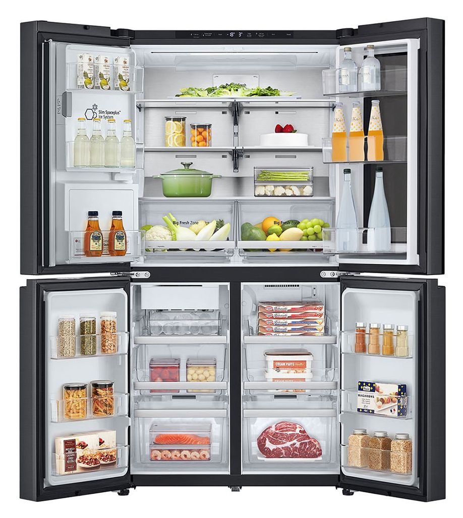 GMG960EVEE Side-by-Side Kühl-/ Gefrierkombination French Door 364 l / 274 l 359 kWh NoFrost 1792 mm x 914 mm  (Schwarz) 