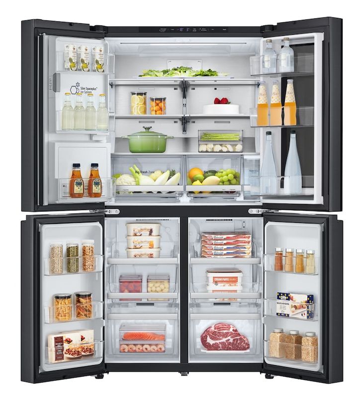 GMG961NPKE Side-by-Side Kühl-/ Gefrierkombination 363 l / 274 l 354 kWh 1792 mm x 914 mm  (Schwarz) 