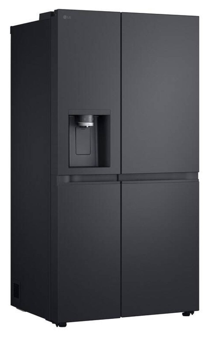 GSLE91EVAC Side-by-Side Kühl-/ Gefrierkombination 407 l / 221 l 224 kWh NoFrost 1790 mm x 913 mm  (Schwarz) 