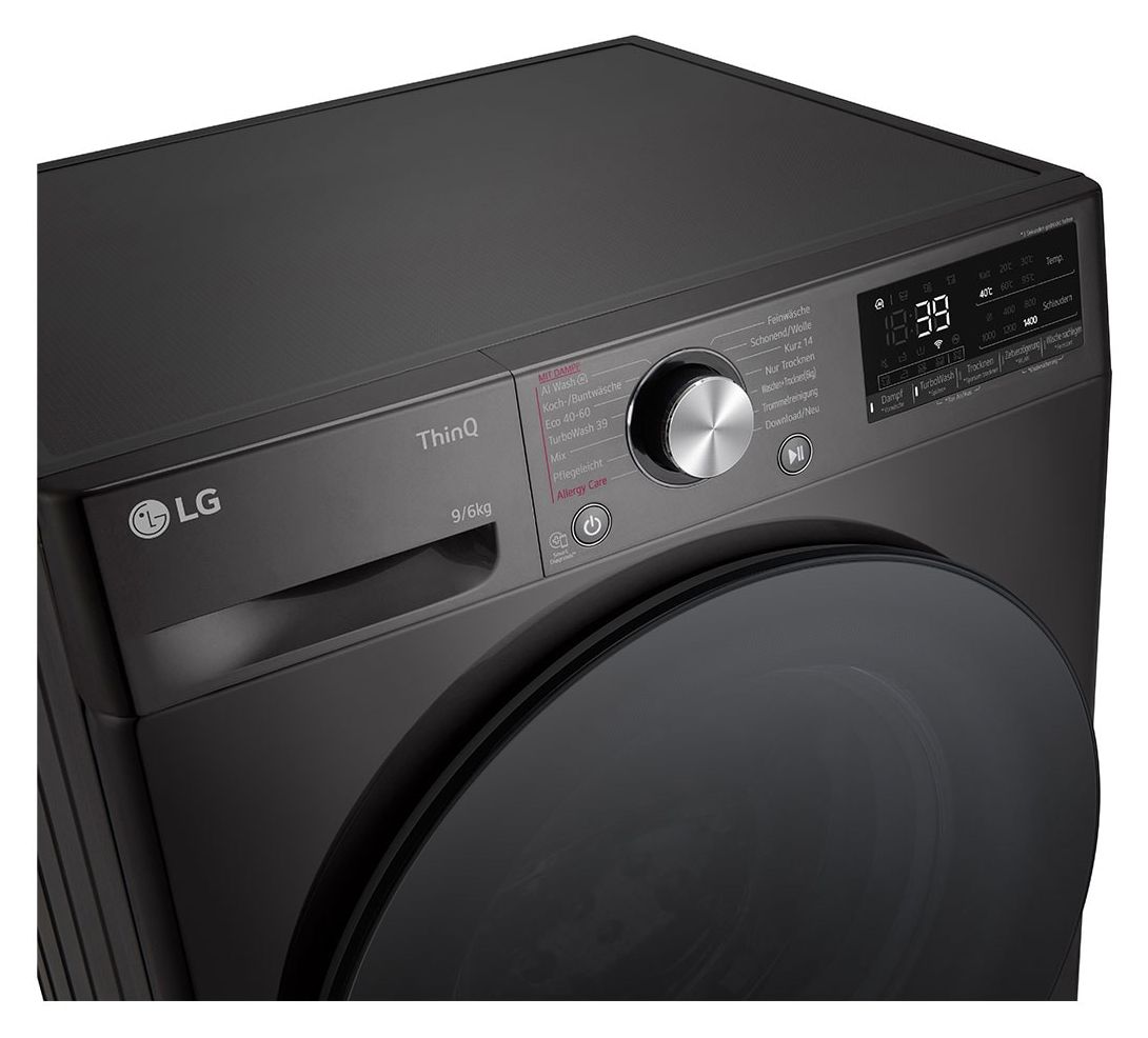W4WR7096YB 9 kg 6 kg Waschtrockner 1400 U/min 