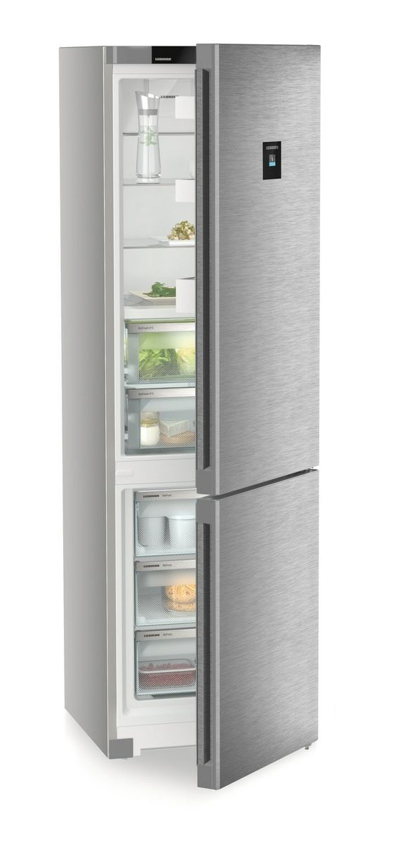 CBNsdc573i-22 258 l / 103 l Kühl-Gefrierkombi freistehend NoFrost 181 kWh Jahr  (Silber) 