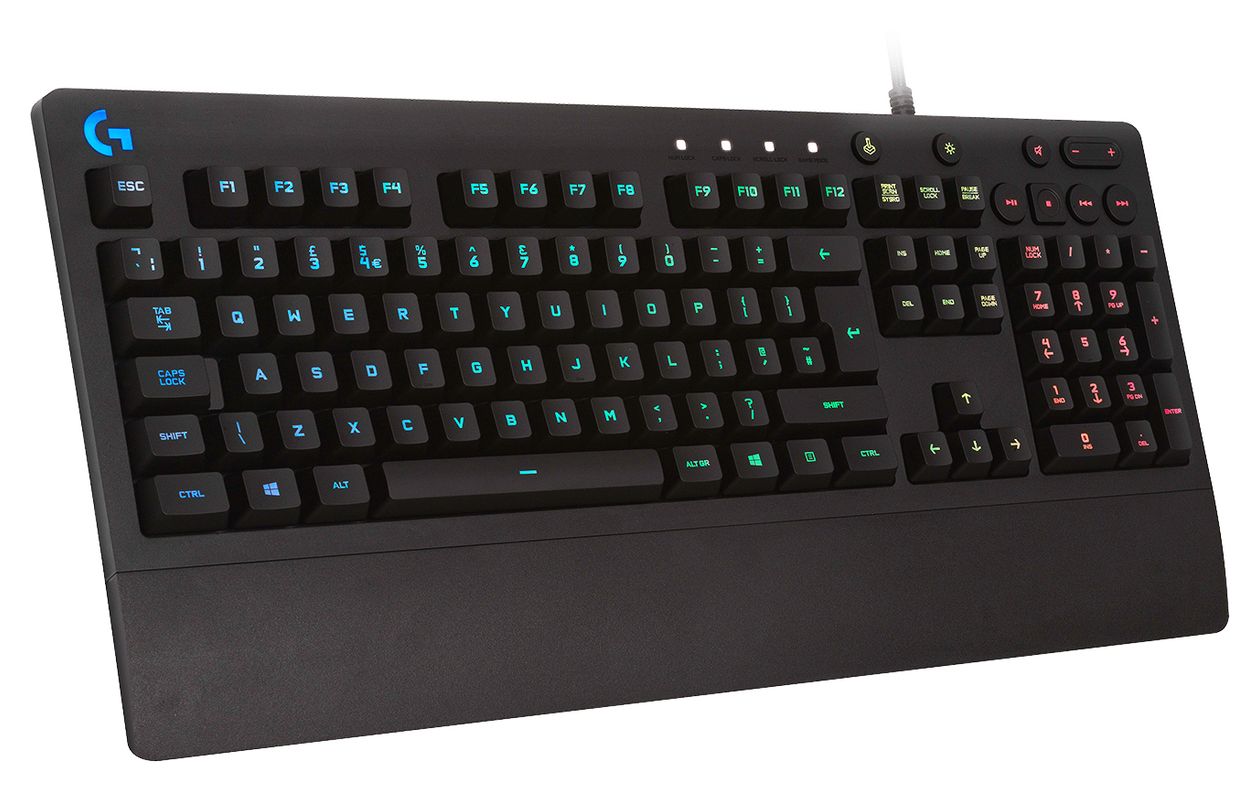 G213 RGB-LED Gaming Tastatur USB  (Schwarz) 