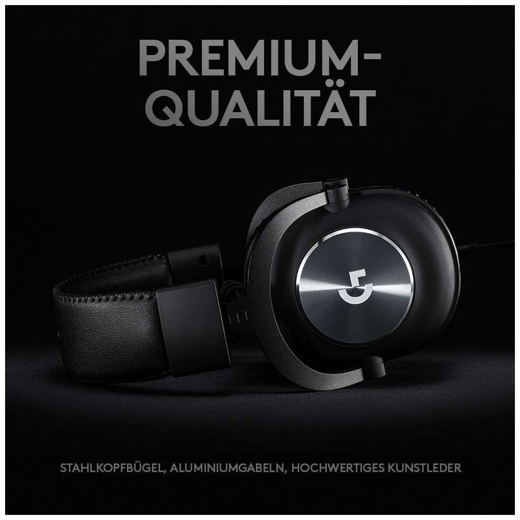 Pro X Over Ear Kopfhörer kabellos 20 h Laufzeit (Schwarz) 