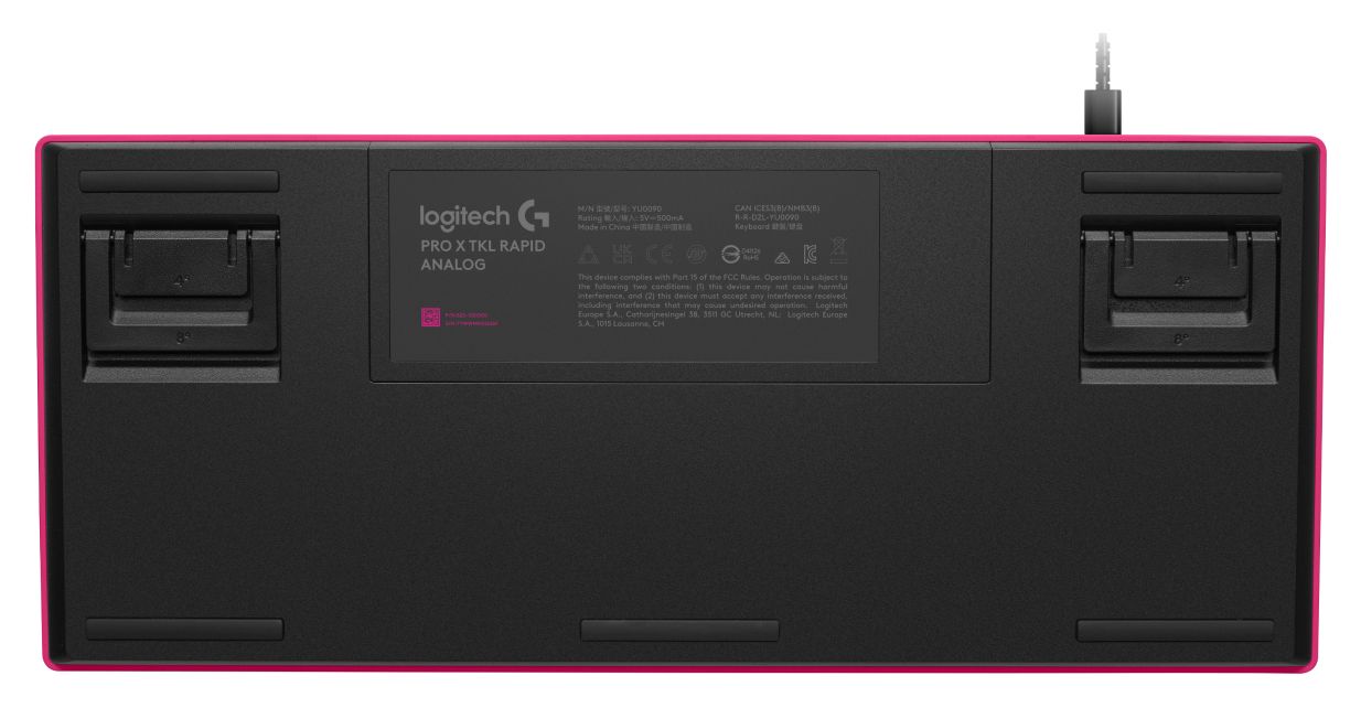 Pro X TKL Rapid LED Gaming Tastatur USB  (Pink) 