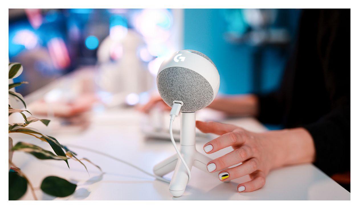 Yeti Orb Kabelgebunden Tischmikrofon 48 kHz USB  (Weiß) 