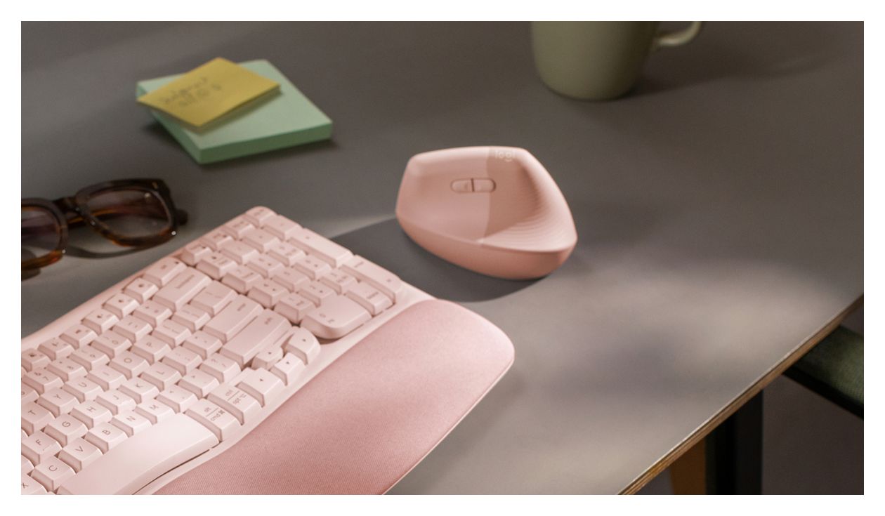 Lift 4000 DPI Büro Maus Optisch  (Pink) 