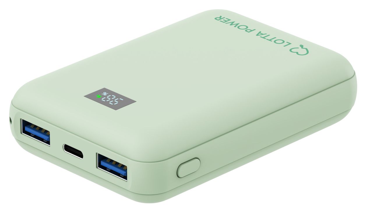 Mini 10000 mAh Powerbank USB Typ-C  (Mint) 