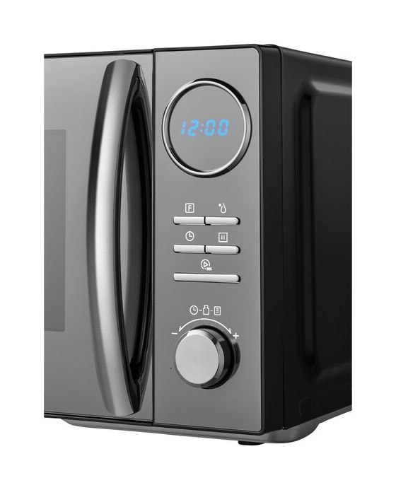 MD11493 Freistehende Mikrowelle 900 W Größe: mittel 5 Stufen Grill  (Schwarz) 