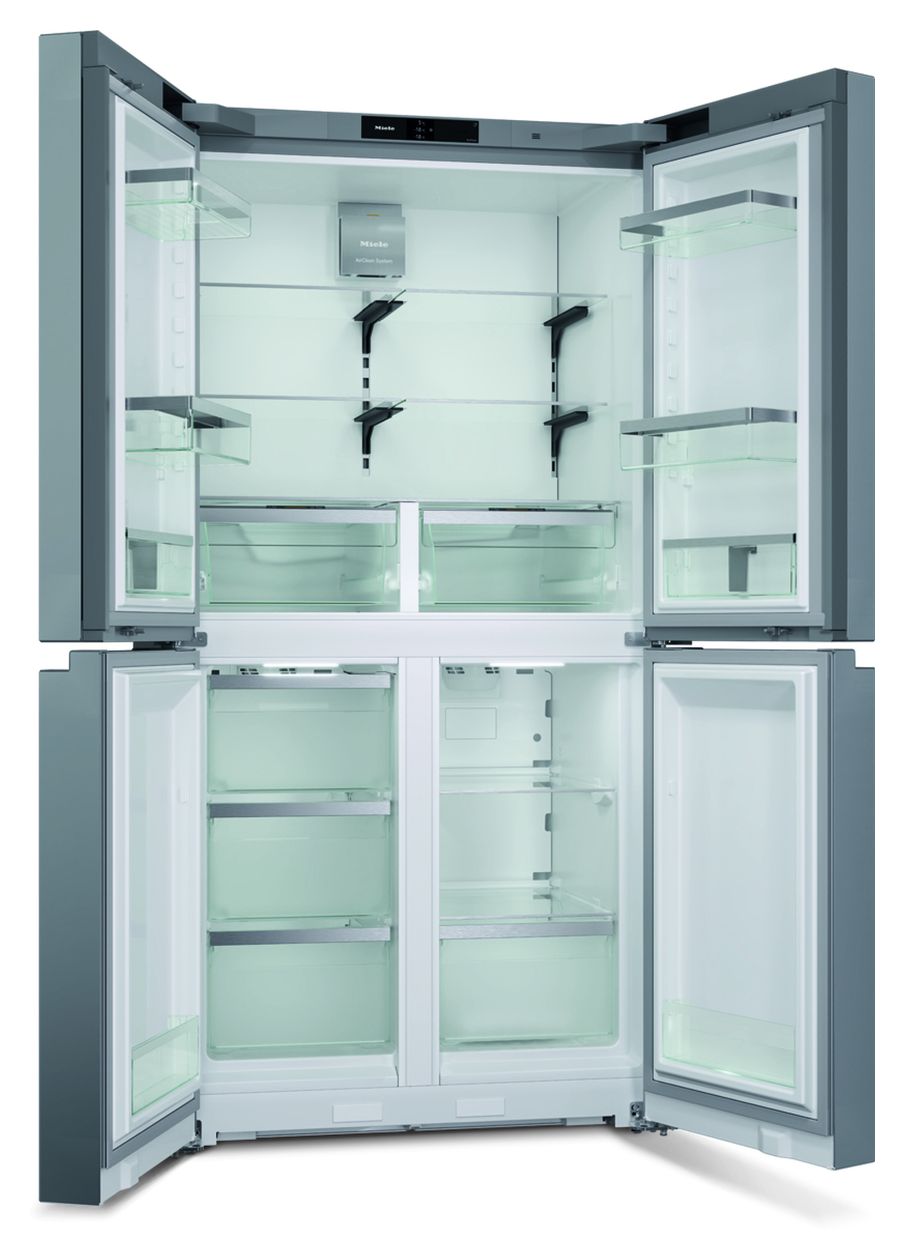 KFFD6741 Side-by-Side Kühl-/ Gefrierkombination French Door 356,4 l / 220 l 269 kWh NoFrost 1919 mm x 906 mm  (Edelstahl) 